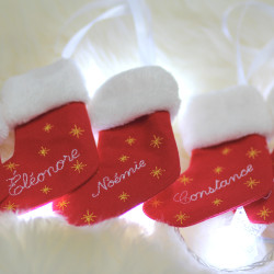 Minie chaussette de Noël