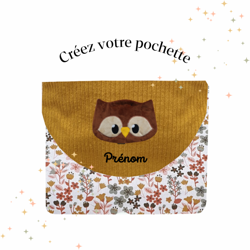 Pochette hibou